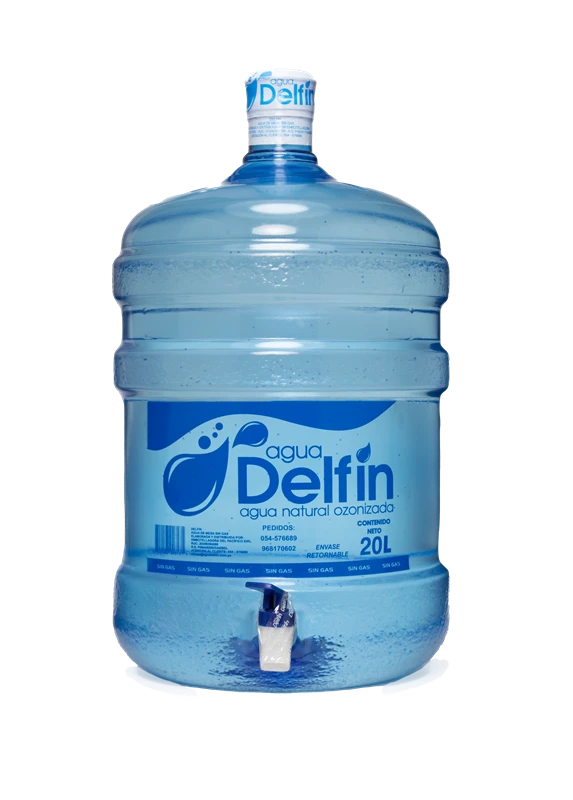 Bidón retornable de Agua Delfín 20 litros